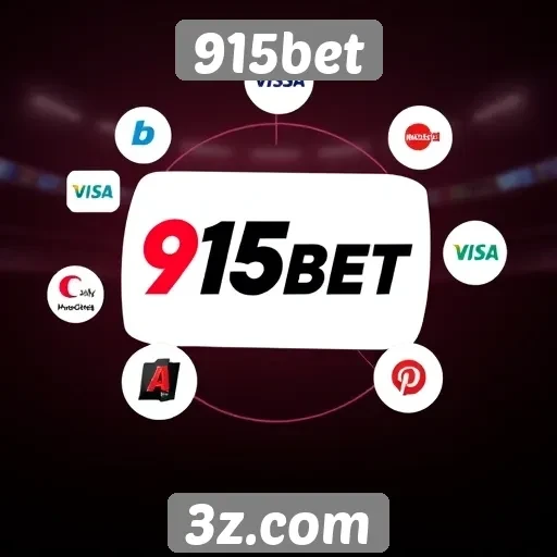 Sistemas de pagamento aceitos pelo 915bet