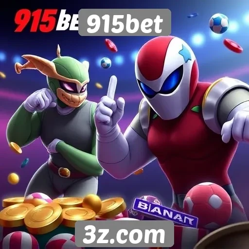 Tipos de jogos disponíveis na 915bet